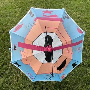 Vintage Swatch Swiss umbrella - unique find!